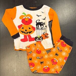 Sesame Street Elmo Halloween Pajama Set Size 4T